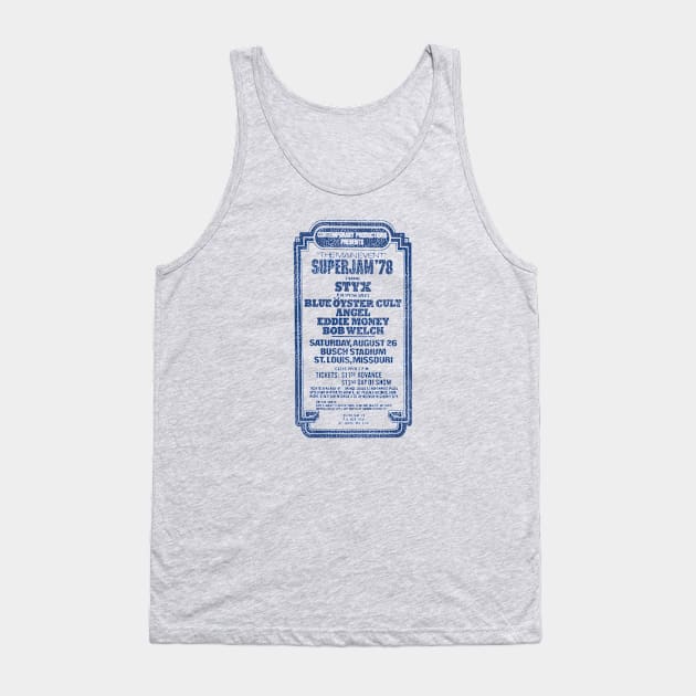 SuperJam '78 Tank Top by KevShults